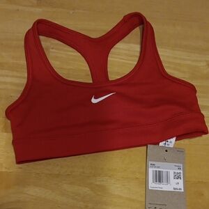 Nike Red Racerback Sports Bra